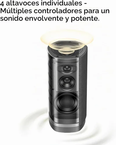 Vista 8 de TCL Z100 Altavoz inalámbrico de cine en casa con tecnología Dolby Atmos FlexConnect con transmisión de música Bluetooth, potencia de salida de 170