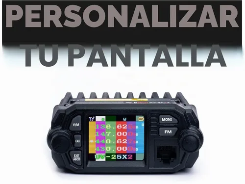 Vista 3 de BTECH UV-25X2 (Segunda Gen.) Mini base móvil de banda dual de 25 vatios, radio móvil: VHF, UHF Amateur (Ham)