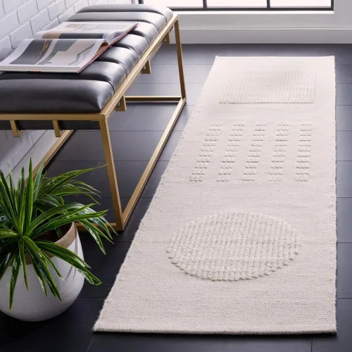 Vista 10 de SAFAVIEH Lasa Collection - Alfombra de área de 9 x 12 pies, color gris, diseño de flecos sólidos, no desprende pelusa y de fácil cuidado, ideal