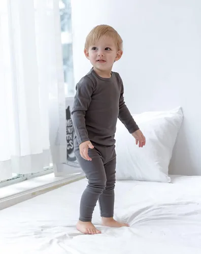 Vista 86 de AVAUMA - Pijama para niños y niñas de algodón básico para uso diario