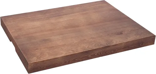 Vista 9 de Tabla de cubierta superior de estufa de madera para quemador de gas y estufa eléctrica, tabla de cortar extra grande de madera de pino de 30 x 22