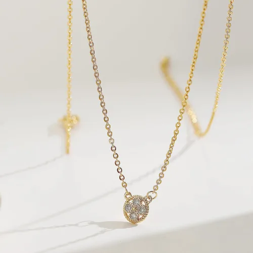 Vista 5 de Collner Collar con colgante de corazón de oro de 14 quilates para mujer, delicado collar de estrella, gargantilla de mal de ojo, collar bohemio