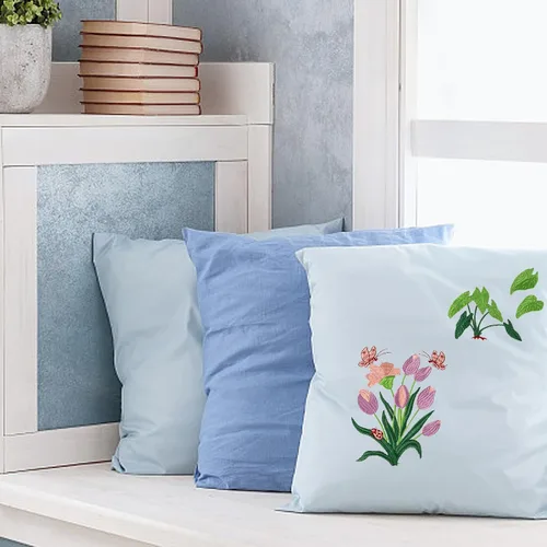 Vista 7 de Estabilizador soluble en agua para bordado, adhesivo de papel de bordado para pegar y puntar, estabilizador de bordado con patrones de flores