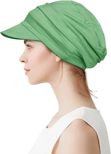 Vista 2 de Gorra de béisbol de bambú súper suave y transpirable de gran tamaño para mujer