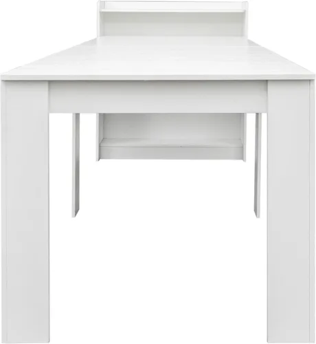 Vista 6 de Mesa de comedor extensible moderna con almacenamiento
