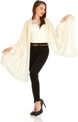 Vista 6 de 100% cachemira tejido pashmina chal bufanda extra grande estola para mujeres viajes