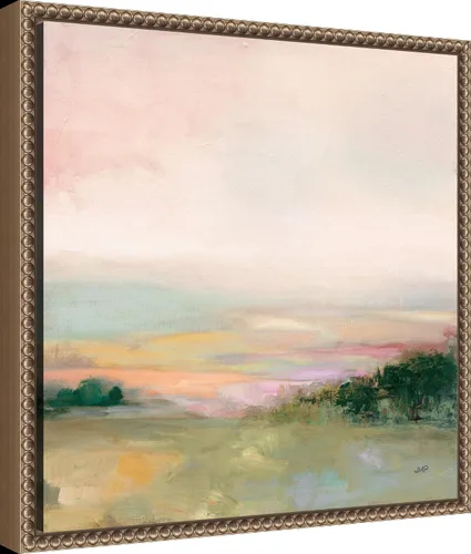 Vista 2 de Amanti Art Lienzo enmarcado para pared, 16 x 16 pulgadas, valle oscuro brillante por Julia Purinton, lienzo enmarcado para pared, obras de arte