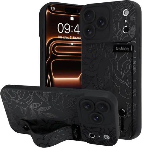 Vista 27 de OOK - Funda compatible con iPhone 11 en color vino rojo con estampado de leopardo, de TPU a prueba de golpes, cubierta delgada de silicona