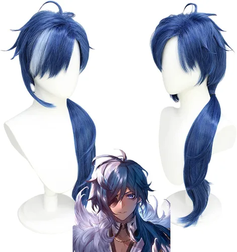 Vista 7 de Game Genshin Impact Kaeya Alberich Cosplay Costume for Halloween Carnival Party Suit
