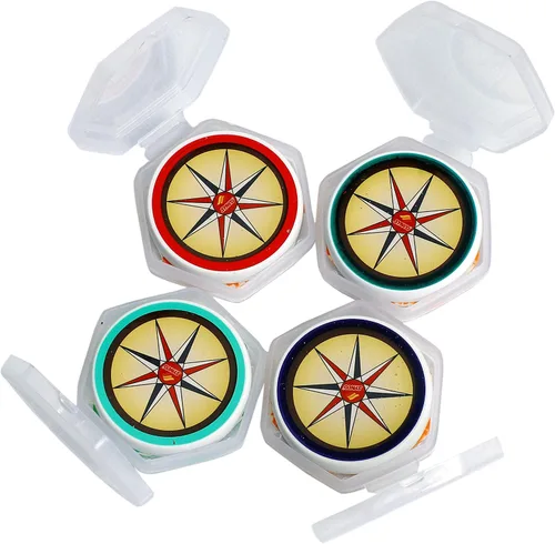 Vista 5 de Synco Platinum Plus Carrom Striker Professional 0.53 oz con estuche especial, colores surtidos