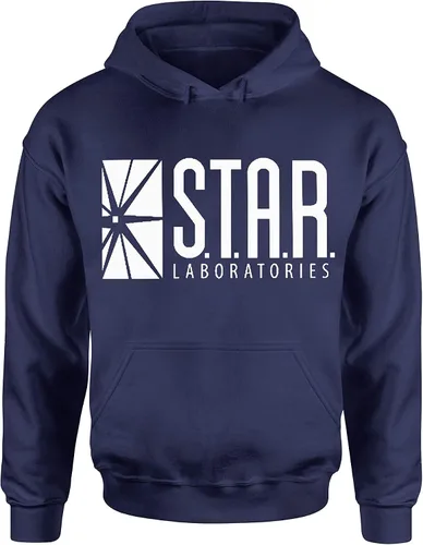 Vista 2 de fresh tees Star Laboratories S.T.A.R. LABS Sudadera con capucha