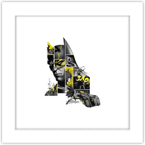 Vista 10 de Trends International Gallery Pops DC Comics - Póster de collage de cruzados con capas, 12.00 x 12.00 pulgadas, versión de marco negro
