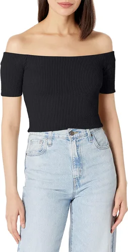 Vista 3 de GUESS Top de manga corta para mujer