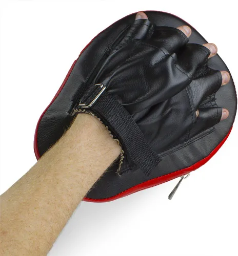 Vista 4 de Guantes curvados de piel sintética, par de 2 por Crown Sporting Goods