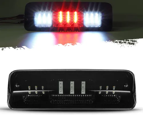 Vista 9 de Partsam Luz de freno de montaje alto 3ª tercera luz de freno de repuesto para Ford F150 F-150 2004 2005 2006 2007 2008 LED ahumada trasera cabina