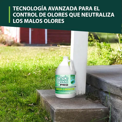 Vista 7 de Simple Green Eliminador de olores Pro Aroma de eucalipto 1 galón