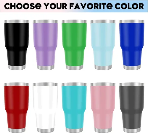 Vista 3 de Vasos personalizados con imágenes, vaso de café de acero inoxidable con foto personalizada de 30 onzas con tapa de texto y pajitas, taza de viaje