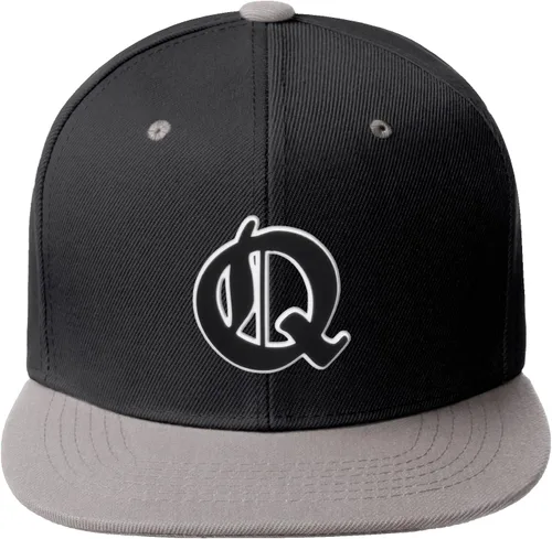 Vista 1647 de Daxton Gorra clásica con visera de billete plano con letras del alfabeto inglés antiguo de la A a la Z