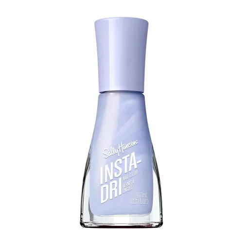 Vista 11 de Sally Hansen Insta-Dri Holo-Glow Esmalte de uñas de secado rápido, duración prolongada, brillo sin vetas Semi-opaco, con destellos 102 Lila