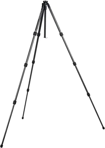 Vista 3 de Slik Pro CF-634 Trípode de Fibra de Carbono de 4 Secciones 64" Negro (611-895)
