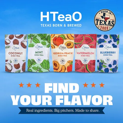 Vista 9 de HTeaO Bolsas de té helado verde arándano – Hace 4 galones en 5 minutos – Bolsas de té grandes cargadas para fiestas, reuniones familiares y grupos