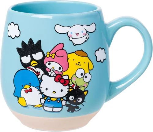 Vista 28 de Silver Buffalo Strawberry Shortcake Bake the World a Better Place - Taza ancha de cerámica con leche, 17 onzas