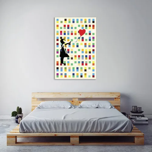 Vista 2 de Jaxson Rea Lienzo envuelto en galería de globos de 12 x 18 pulgadas