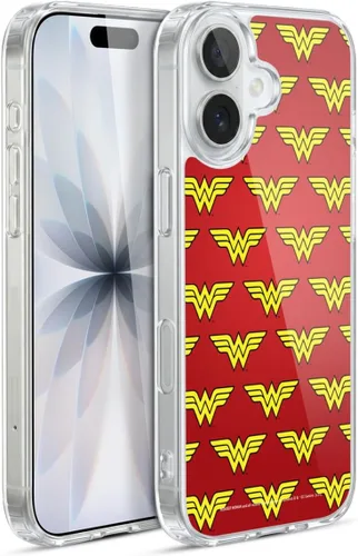 Vista 57 de Head Case Designs Funda de gel suave con licencia oficial de Wonder Woman DC Comics Classic Logos compatible con Apple iPhone 7 Plus/iPhone 8 Plus