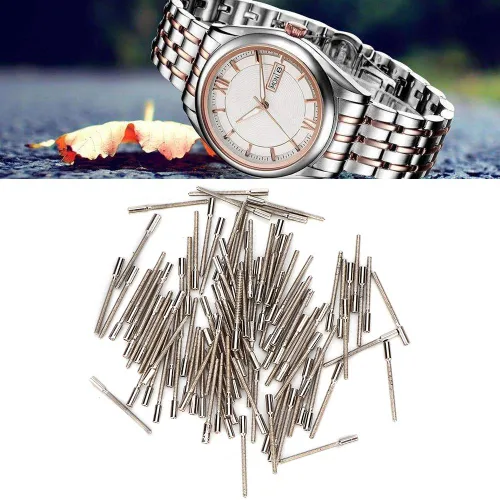 Vista 6 de Accesorios para reloj, barra de extensión, 100 unidades de 0.028in, barra de extensión, barra de pulsera, extensor de tronco, accesorios para reloj