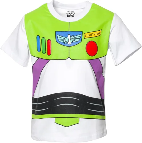 Vista 2 de Disney Pixar Toy Story Woody - Conjunto de camiseta y pantalones cortos de malla para niños pequeños a grandes