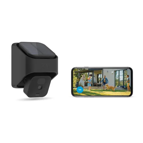 Vista 4 de Blink Outdoor (3ª generación) + Solar Panel Charging Mount con cámaras de seguridad inteligentes HD e inalámbricas, alimentadas por energía solar