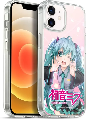 Vista 107 de Head Case Designs Licencia Oficial Hatsune Miku Gráficos Lindos Carcasa de Gel [Protección de Grado Militar] Compatible con Apple iPhone 7