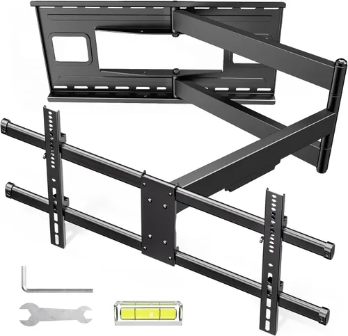 Vista 9 de PUTORSEN Soporte de pared ultra delgado para la mayoría de televisores