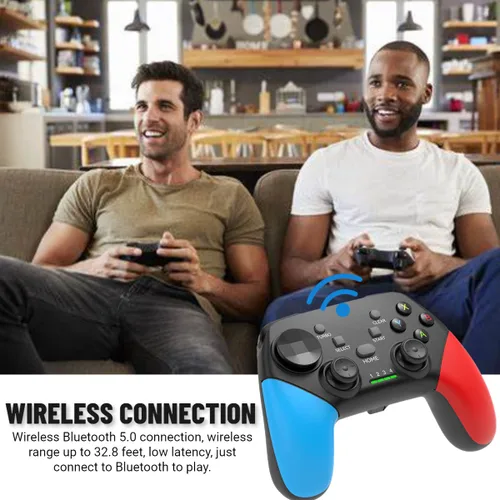 Vista 19 de arVin Game Controller for iPhone/iOS/Android/PC/Steam Deck with Phone Holder, Turbo, Wireless Gamepad Joystick for iPhone