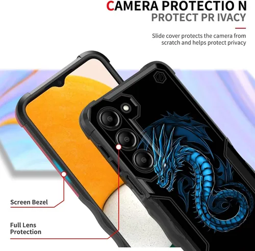 Vista 431 de Funda para Galaxy A14 5G, [Doble Capa][Protección contra Caídas de Grado Militar de 10 Pies] [Antideslizante] Funda Resistente a Prueba de Golpes