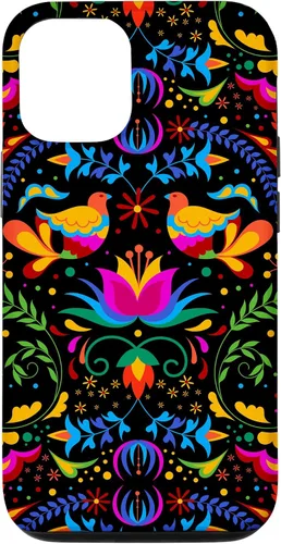 Vista 28 de Funda para iPhone 17 de Mexican Heritage Otomi Pride Love Peace Doves