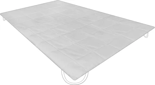 Vista 2 de INNOMAX The Linen Resource - Funda protectora acolchada para cama de agua, tamaño King