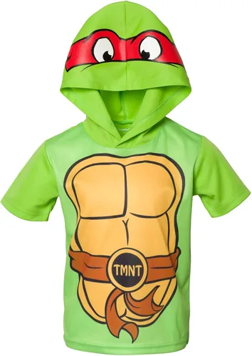 Vista 3 de Teenage Mutant Ninja Turtles Camiseta y pantalones cortos gráficos para niños pequeños a niños grandes