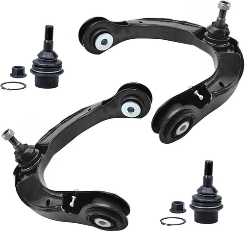 Vista 140 de Detroit Axle - Ejes de eje CV delantero izquierdo y derecho + Reemplazo de juntas esféricas de brazos de control inferiores delanteros para Ford