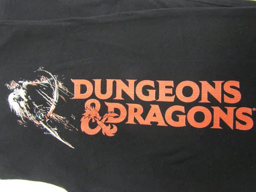 Vista 2 de Pantalones de dormir para hombre con cordón de ajuste de calabozos y dragones negros