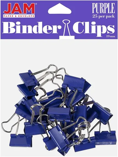 Vista 13 de Broches aprietapapeles JAM Paper®, Blanco