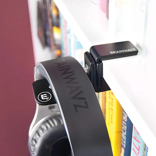 Vista 4 de Brainwavz Hengja – Soporte para escritorio de audífonos