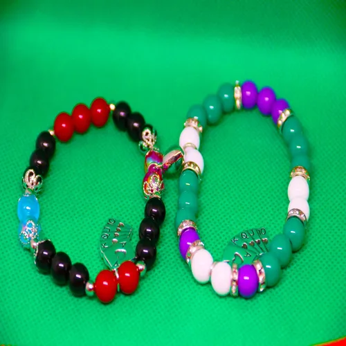 Vista 6 de Joker TS Beads Pulseras Fans Amistad para Parejas Araña Magnética a juego