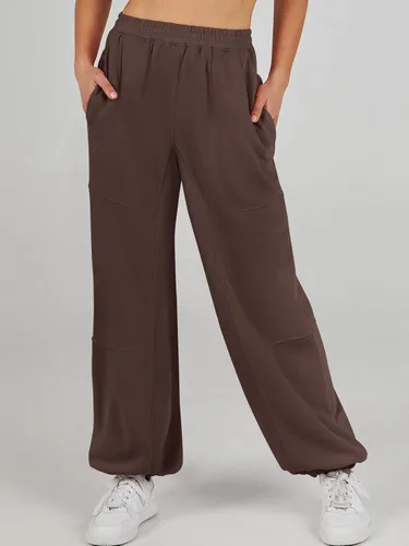 Vista 2 de ANRABESS Pantalones deportivos de cintura alta para mujer