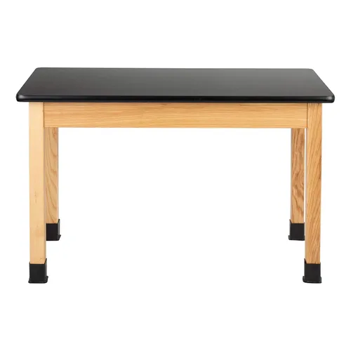 Vista 6 de Learniture Mesa de laboratorio científico con parte superior laminada de alta presión (24 pulgadas de ancho x 48 pulgadas de largo)