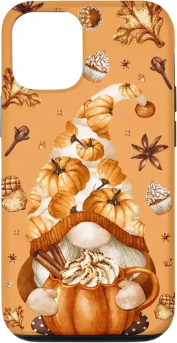 Vista 28 de Thanksgiving Gnome Love Pumpkin Spice Cute Fall Yall Pattern Case for iPhone 17