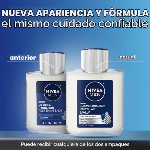 Vista 2 de NIVEA FOR MEN bálsamo para después de afeitarse, 3.30 oz.