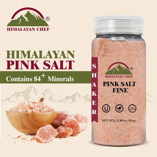 Vista 2 de Himalayan Chef - Sal rosa, salero, 12.50 onzas