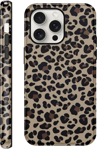 Vista 53 de Funda de teléfono con estampado de guepardo para iPhone 7/8/SE 2020/2022 de 4.7 pulgadas, funda de lujo con diseño de leopardo marrón coqueta a