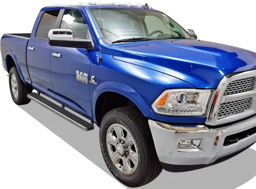 Vista 6 de APS Estribos de acero inoxidable 304 de alta calidad de 5 pulgadas compatibles con Dodge Ram 1500 2500 3500 Crew Cab 09-18